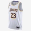 BAJU BASKET NIKE Lebron James Los Angeles Lakers Association Edition Swingman Jersey