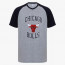 BAJU BASKET NBA Short Sleeve Tee Raglan Print Chicago Bulls