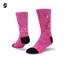 KAOS KAKI BASKET STAY HOOPS Performance Sock Dust circuit magenta