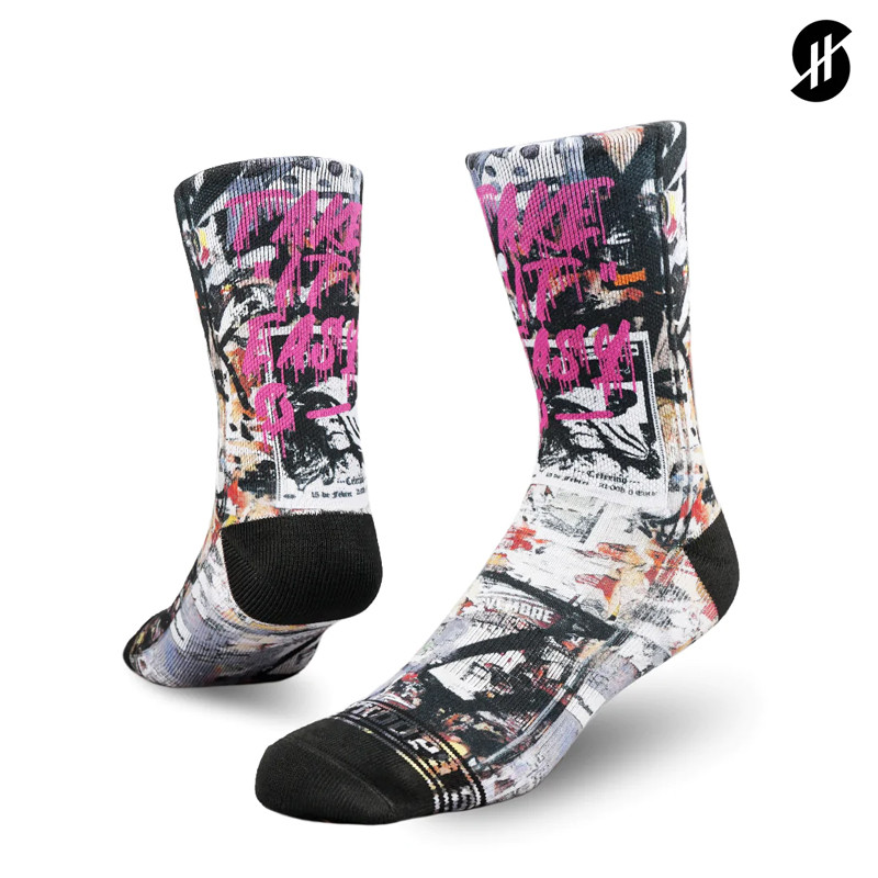 KAOS KAKI BASKET STAY HOOPS Take It Easy Socks