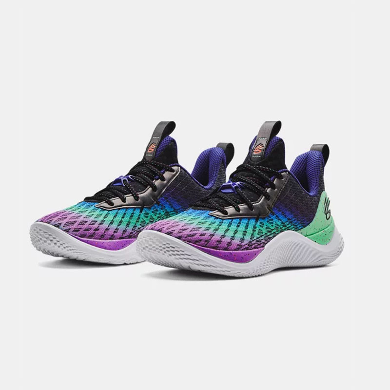 SEPATU BASKET UNDER ARMOUR Curry Flow 10 Northern Lights