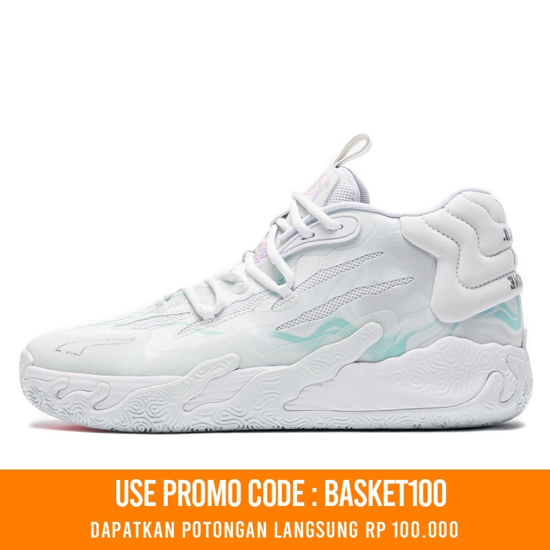 SEPATU BASKET PUMA MB.03 IRIDESCENT