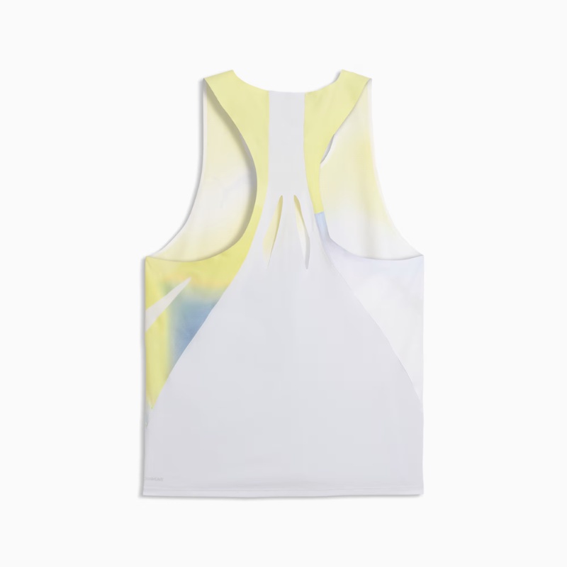 BAJU LARI PUMA Lightspeed ULTRAWEAVE Graphic Running Singlet Men