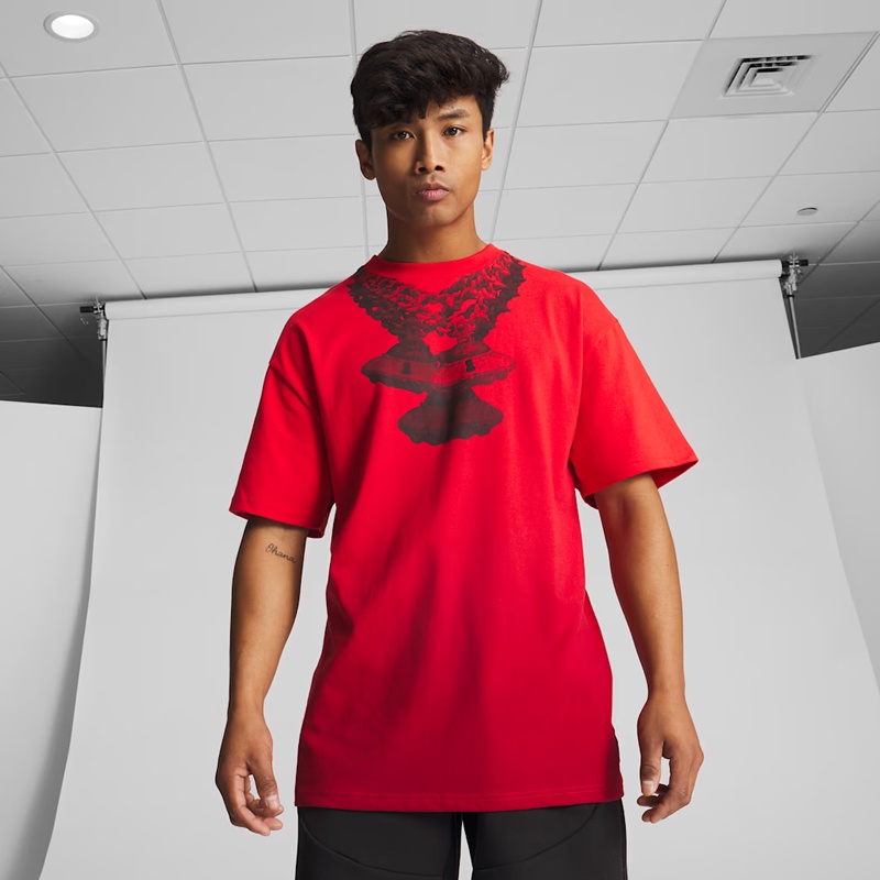 BAJU BASKET PUMA  x LAFRANCÉ Tee