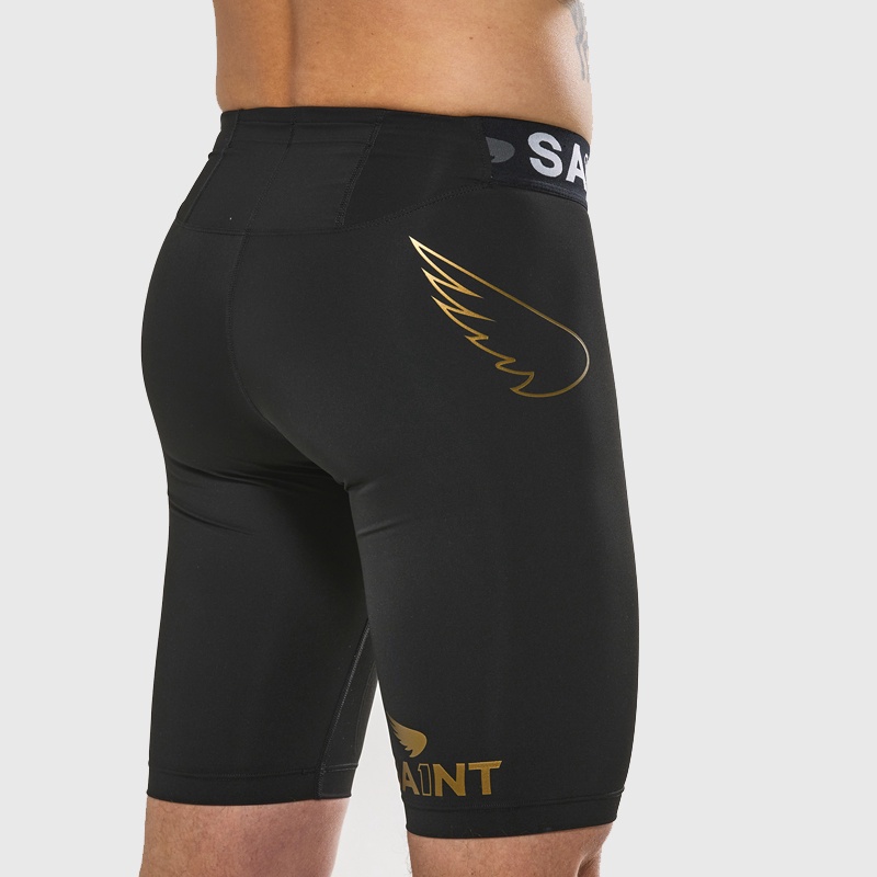 CELANA LARI SA1NT LAYERS P1 ELITE MENS COMPRESSION SHORT