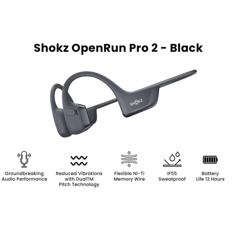 PERALATAN LARI SHOKZ OpenRun Pro 2