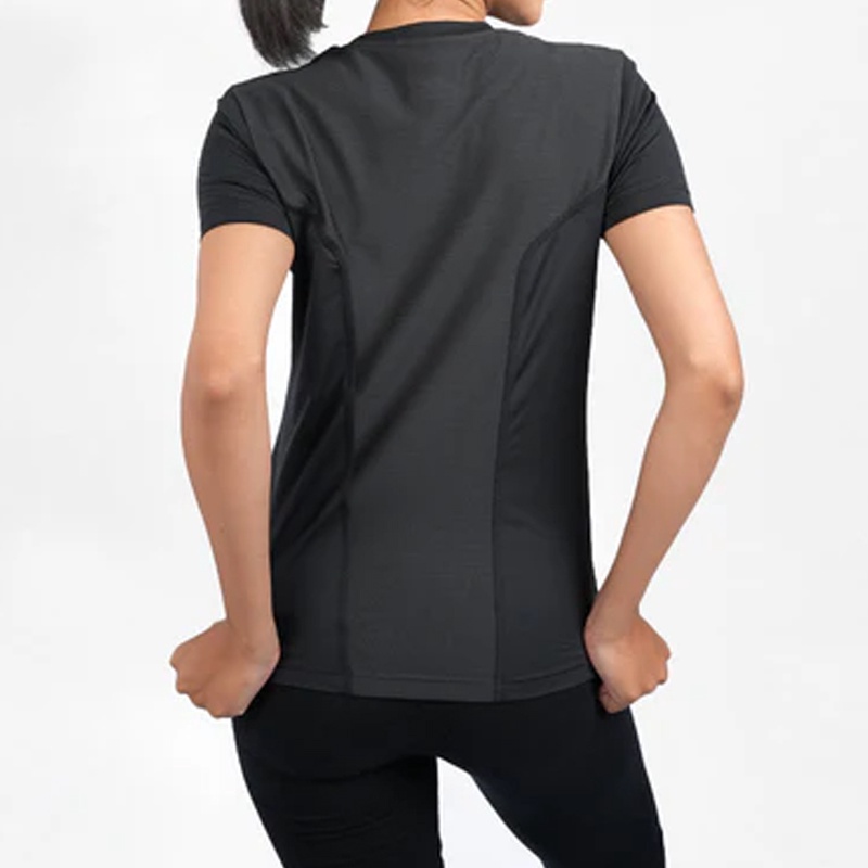 BAJU LARI JUARAGA Wmns Active JR Running Jersey Black