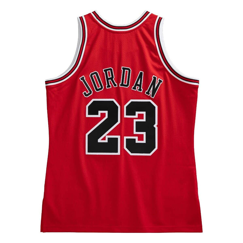 BAJU BASKET MITCHELL N NESS Authentic Michael Jordan Chicago Bulls 1997-98 Jersey