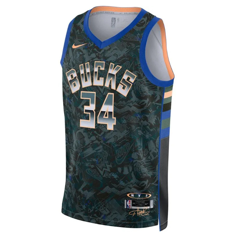 BAJU BASKET NIKE Giannis Antetokounmpo Select Series MVP Jersey