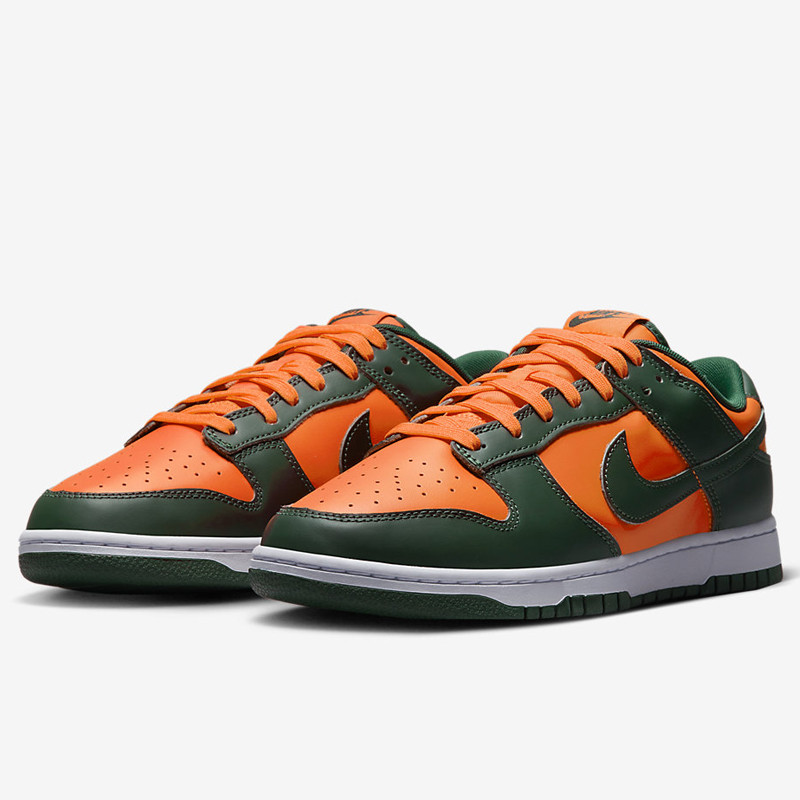 SEPATU SNEAKERS NIKE Dunk Low Retro Miami Hurricanes