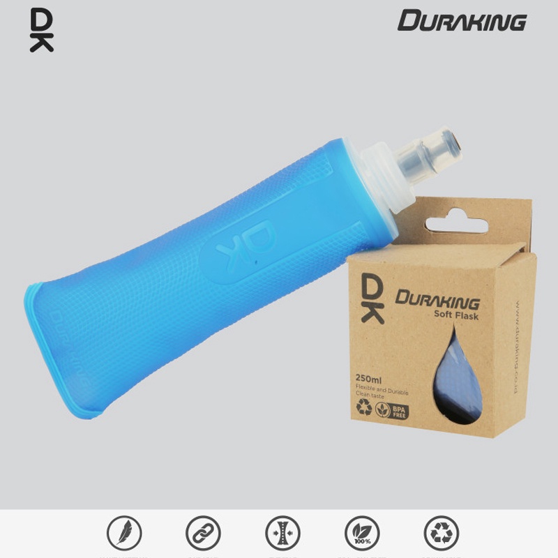 BOTOL MINUM LARI DURAKING SOFT FLASK 250 ML