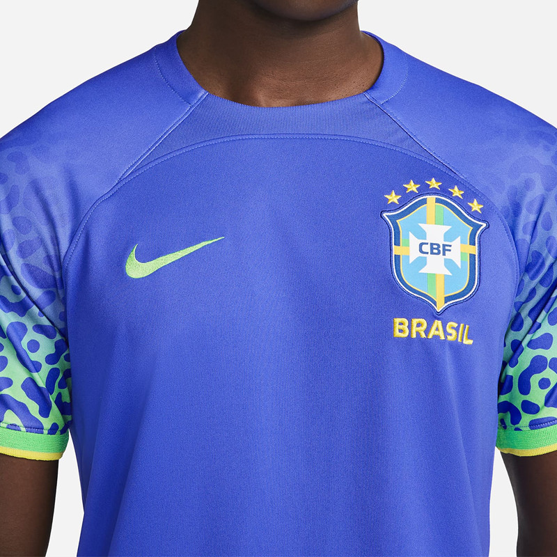 BAJU FOOTBALL NIKE Brazil 2022-23 Stadium Away Jersey