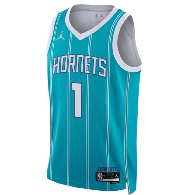 BAJU BASKET AIR JORDAN QLaMelo Ball Charlotte Hornets Icon Edition Swingman Jersey