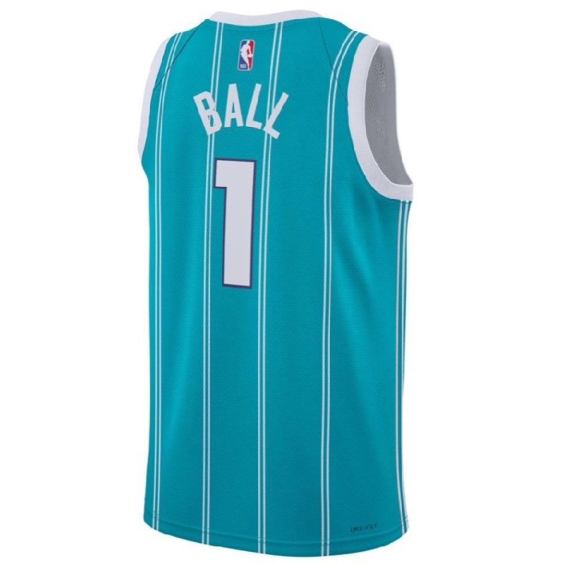 BAJU BASKET AIR JORDAN QLaMelo Ball Charlotte Hornets Icon Edition Swingman Jersey