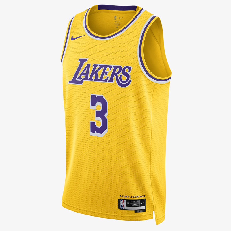 BAJU BASKET NIKE Anthony Davis Los Angeles Lakers Icon Edition Swingman Jersey