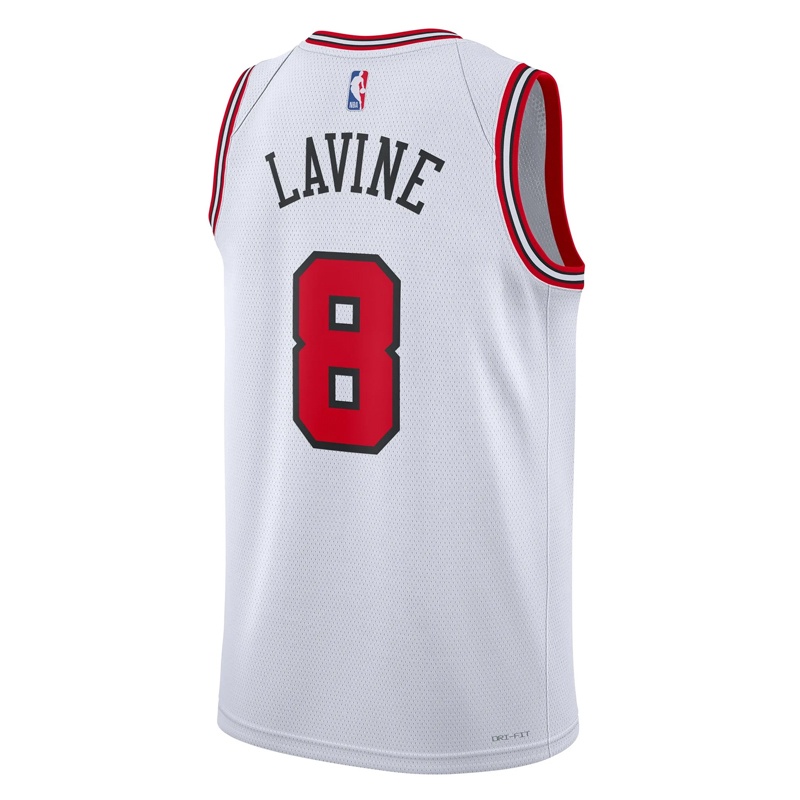 BAJU BASKET NIKE Zach Lavine Chicago Bulls Association Edition Swingman Jersey