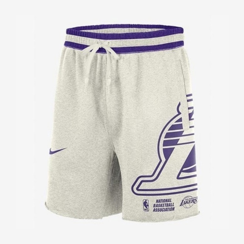 CELANA BASKET NIKE La Lakers Courtside Fleece Short 