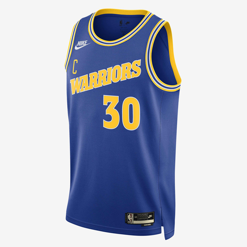 BAJU BASKET NIKE Golden State Warriors Stpehen Curry Hardwood Classic Swingman Jersey