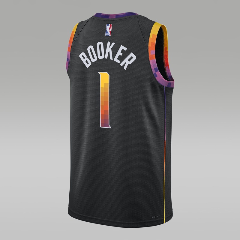 BAJU BASKET AIR JORDAN Devin Booker Phoenix Suns Statement Edition Swingman Jersey 