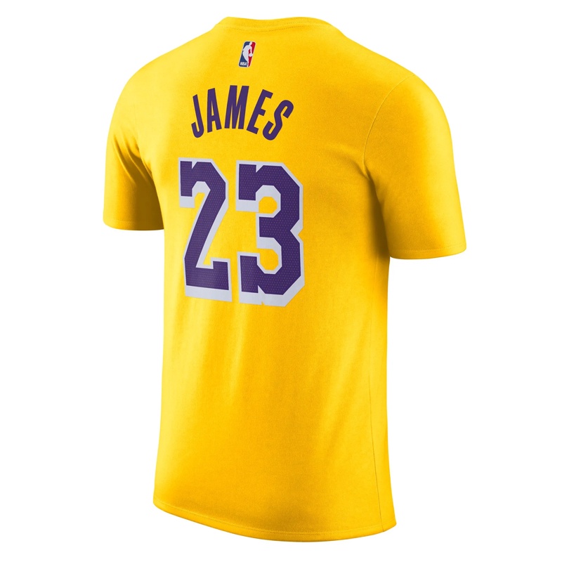 BAJU BASKET NIKE Lebron James Los Angeles Lakers NBA Tee