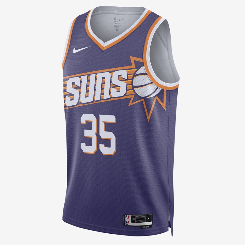 BAJU BASKET NIKE Kevin Durant Phoenix Suns Icon Edition Swingman Jersey