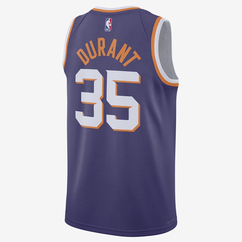 BAJU BASKET NIKE Kevin Durant Phoenix Suns Icon Edition Swingman Jersey