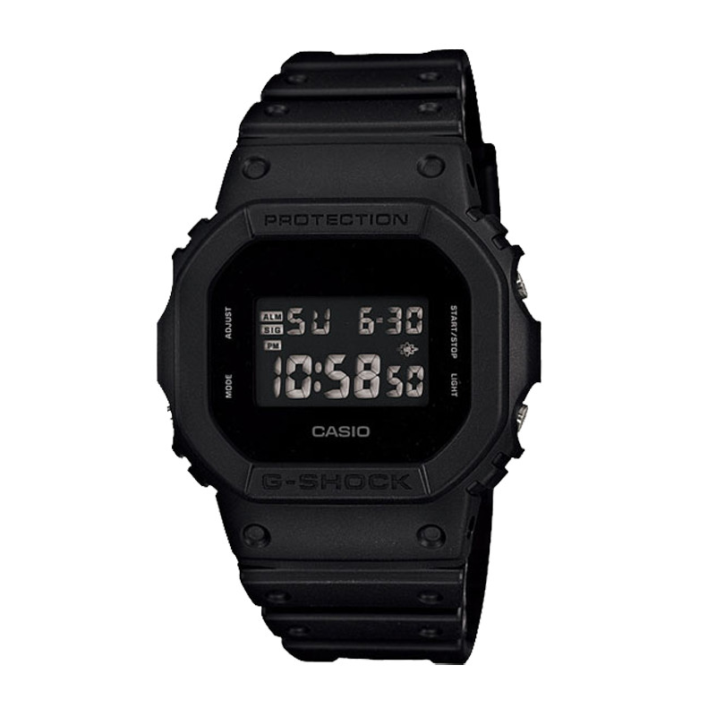 JAM TANGAN  CASIO G-shock Digital Display Dial Black Resin Strap