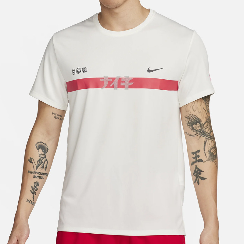 BAJU LARI NIKE Dri-Fit Uv Miler Ekiden Tee