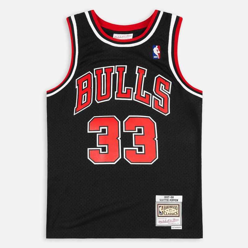 BAJU BASKET MITCHELL N NESS Chicago Bulls 97-98 Swingman Jersey Scottie Pippen