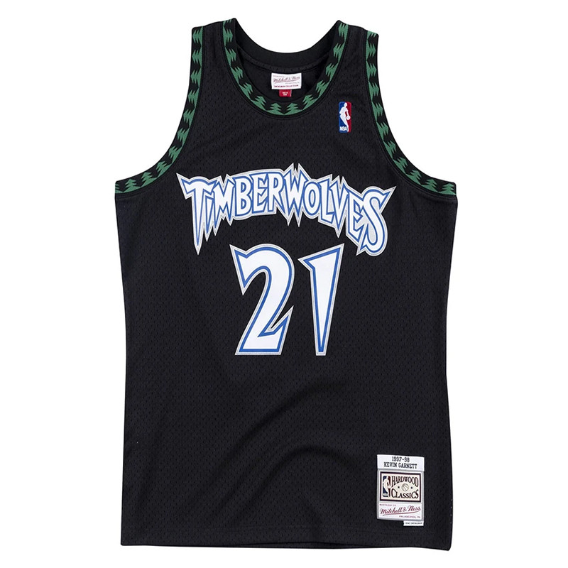 BAJU BASKET MITCHELL N NESS Kevin Garnett Minnesota Timberwolves '97 Swingman Jersey