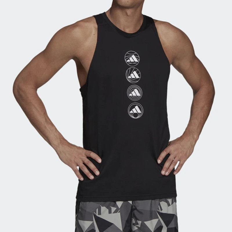 BAJU LARI ADIDAS RUN LOGO TANK TOP