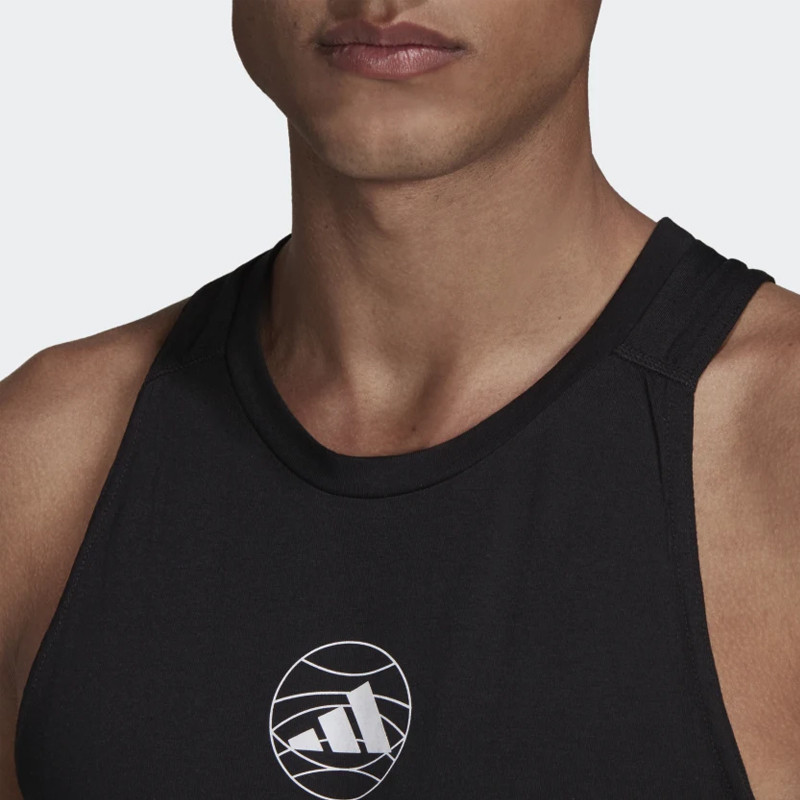 BAJU LARI ADIDAS RUN LOGO TANK TOP