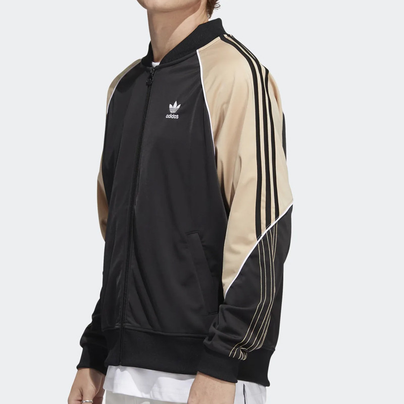 Jual BAJU TRAINING Pria ADIDAS TRICOT SST TRACK TOP Black Original ...