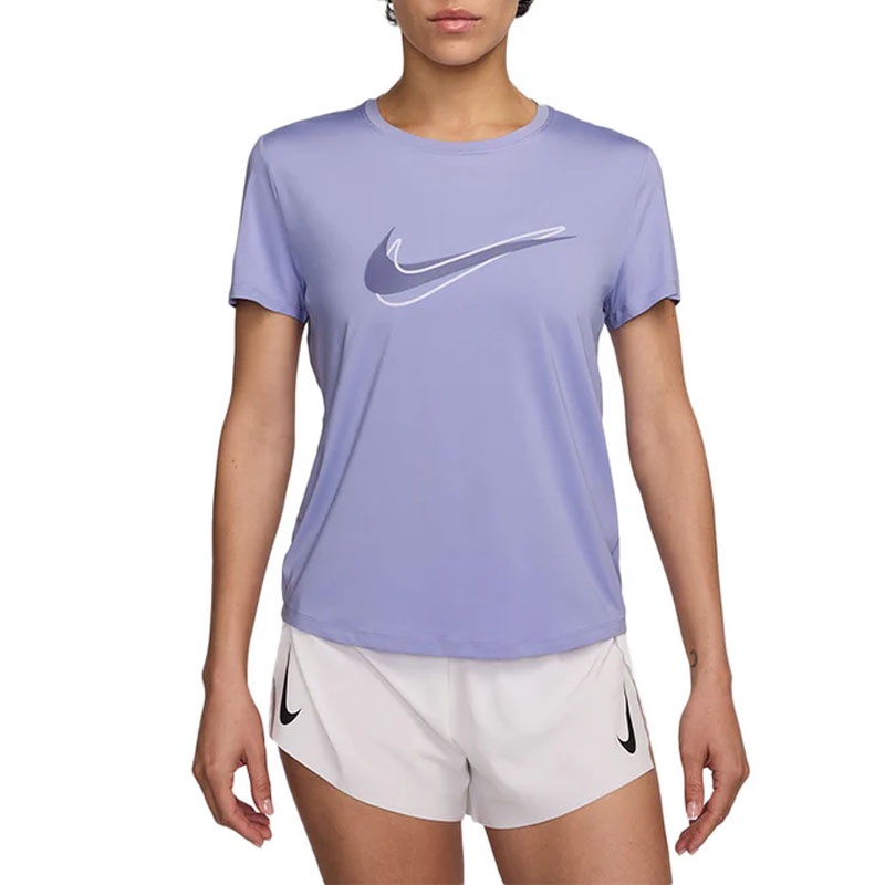 BAJU LARI NIKE WMNS AS W NK ONE SWSH HBR DF SS TOP