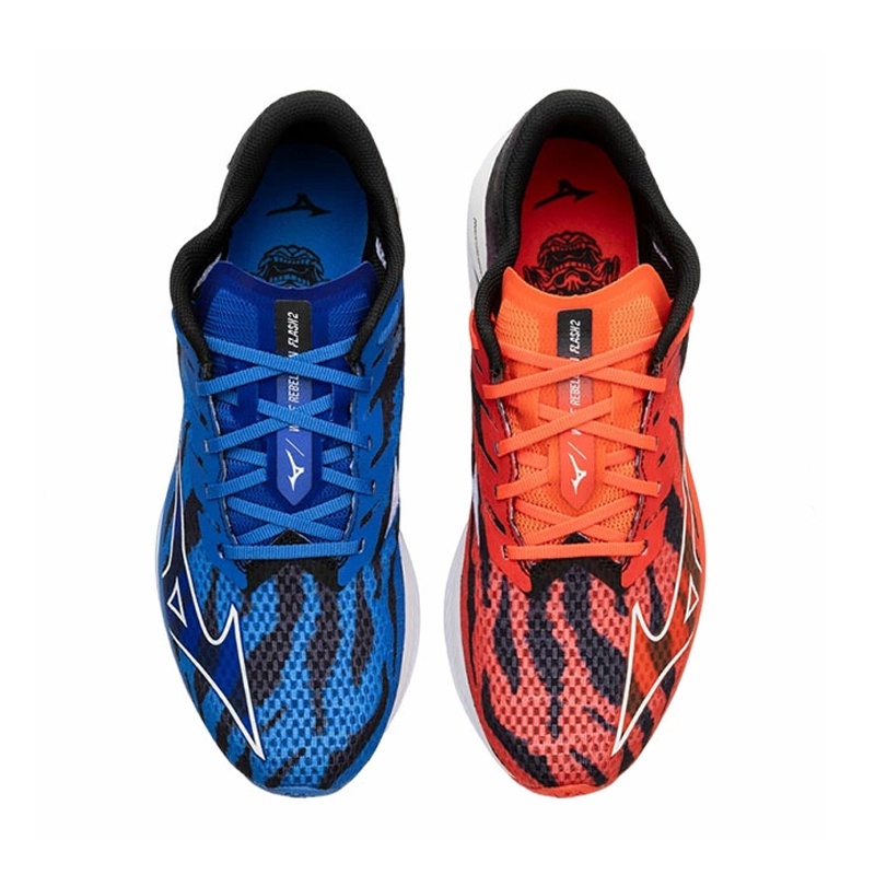 SEPATU LARI MIZUNO WAVE REBELLION FLASH 2 ONIHAYAI SERIES!