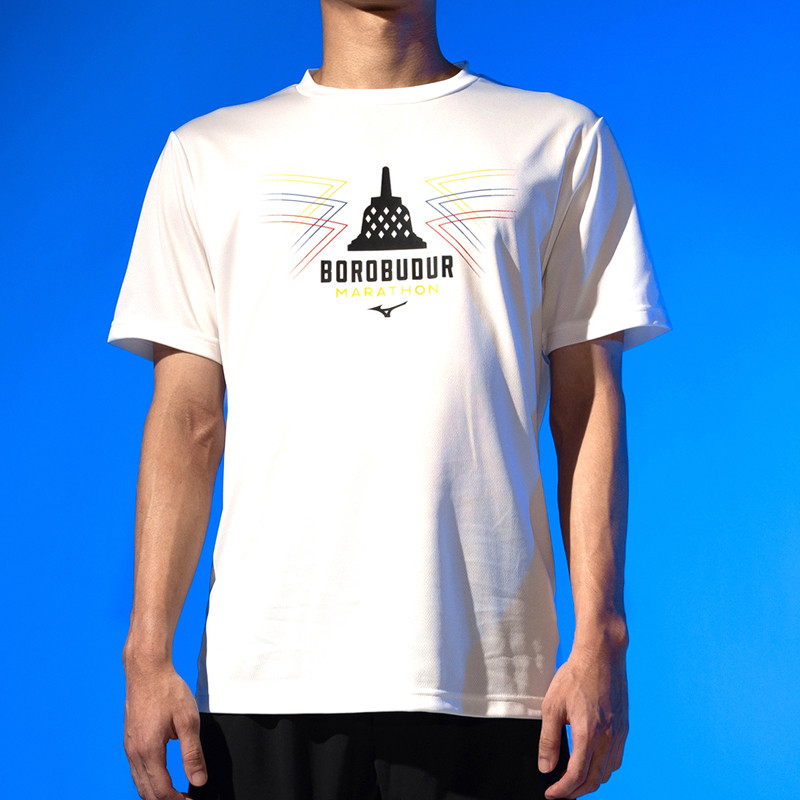 BAJU LARI MIZUNO X Borobudur Marathon Arupadhatu Stupa Tee