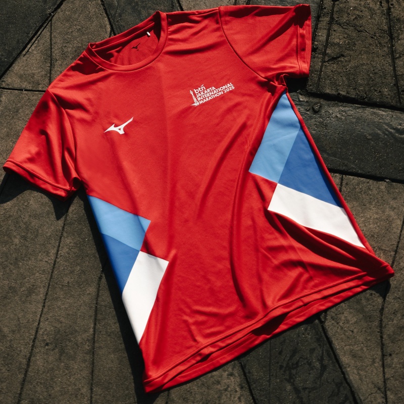 BAJU LARI MIZUNO BTN JAKIM MERCHANDISE TEE