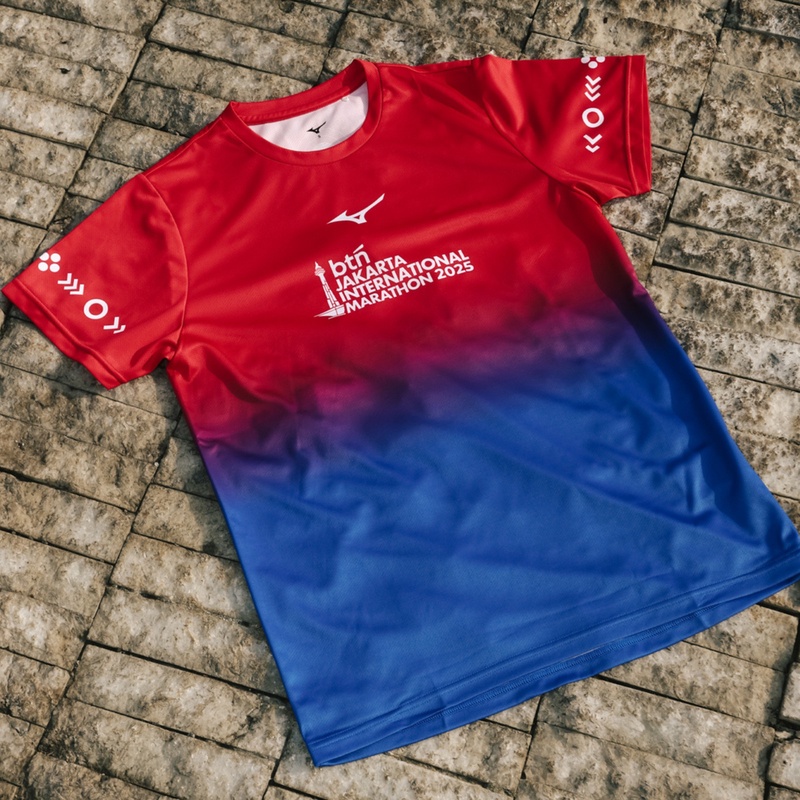 BAJU LARI MIZUNO BTN JAKIM MERCHANDISE TEE