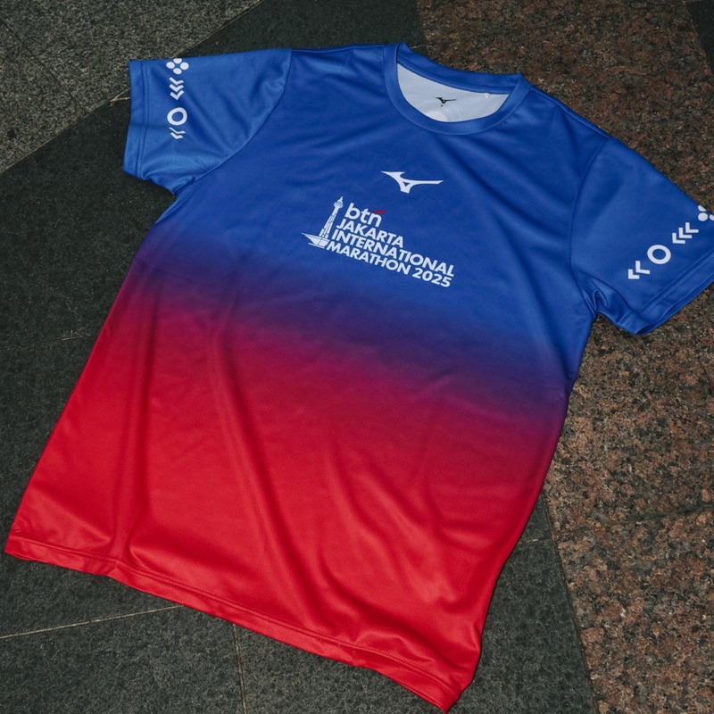 BAJU LARI MIZUNO BTN JAKIM MERCHANDISE TEE