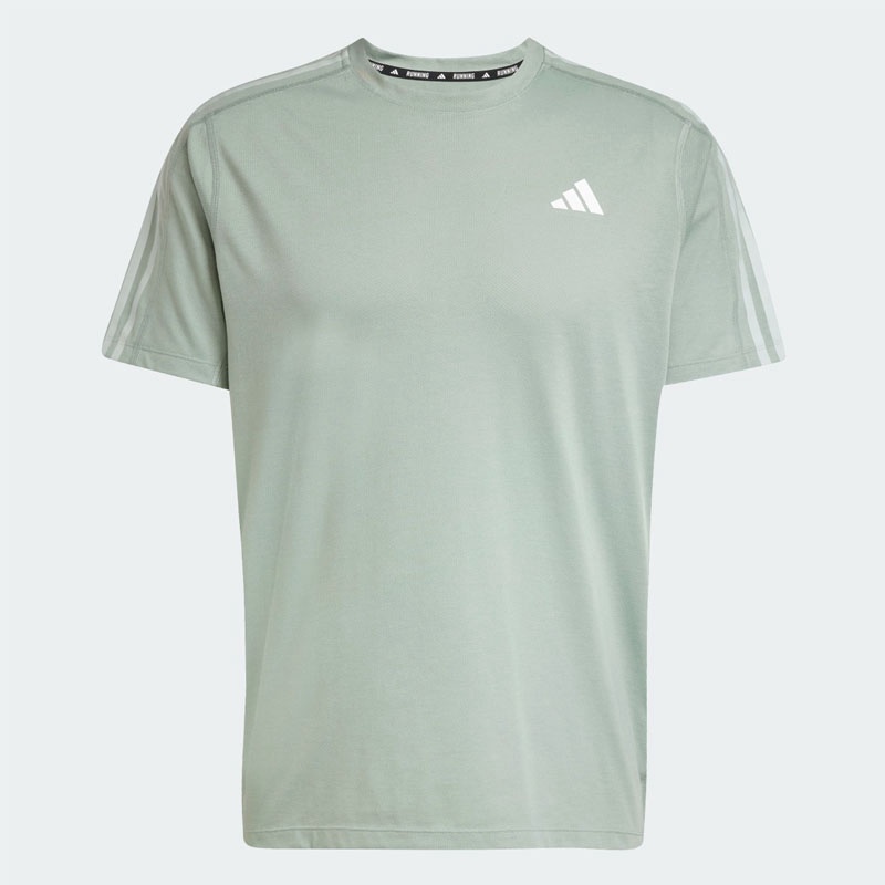BAJU LARI ADIDAS Own The Run E 3Stripes Tee