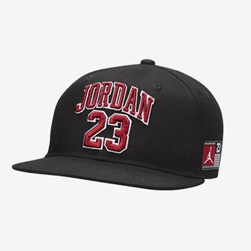 TOPI BASKET AIR JORDAN Flatbrim Cap Black Kids