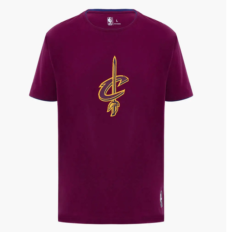 BAJU BASKET NBA TEE PRINT WITH VINTAGE WASH Cleveland Cavaliers