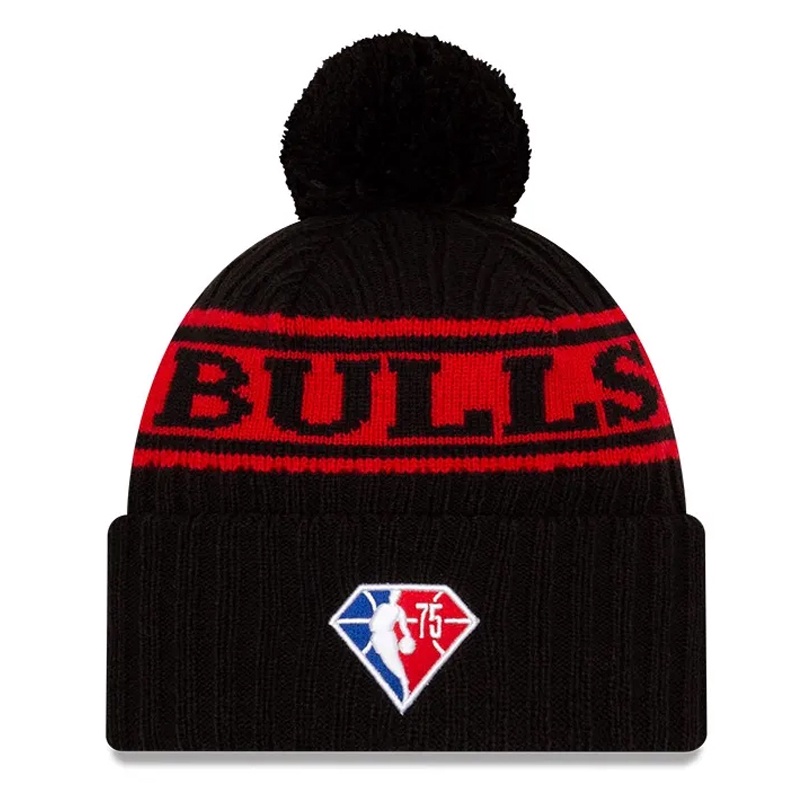 TOPI BASKET NEW ERA NBA Draft Chicago Bulls Beanie