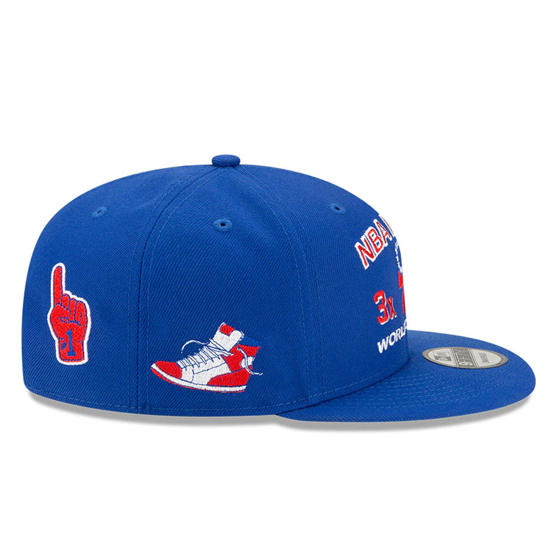 TOPI BASKET NEW ERA Nba Finals Philadelphia 76ers 9fifty Snapback