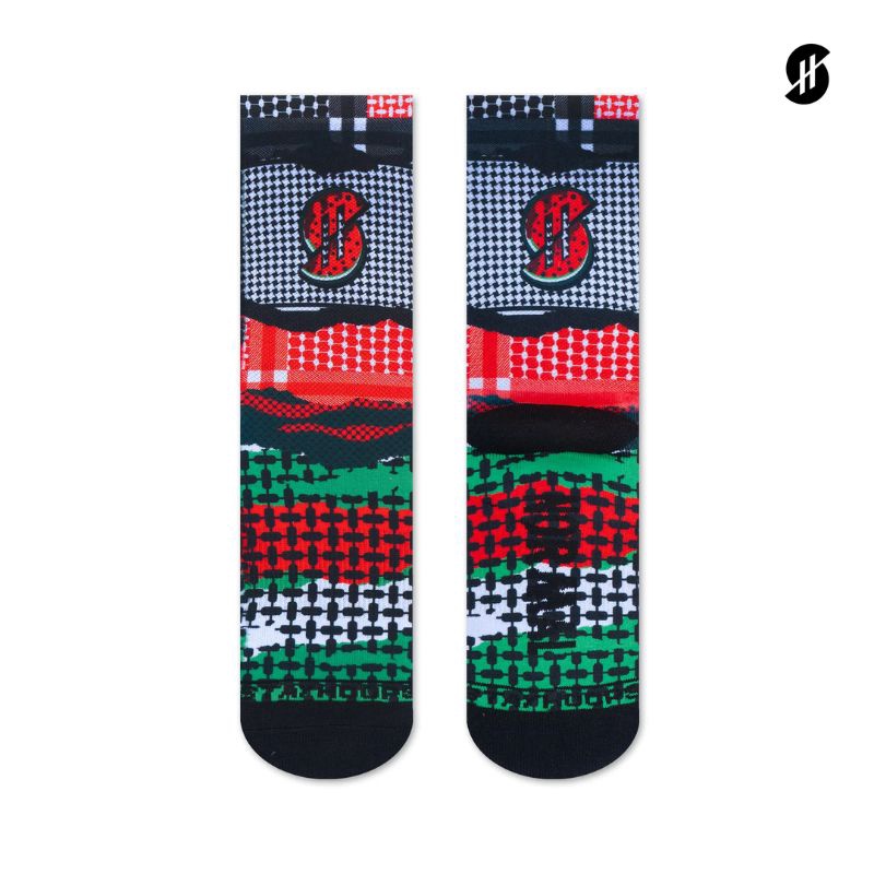 KAOS KAKI BASKET STAY HOOPS Keffiyeh Donation to Palestine