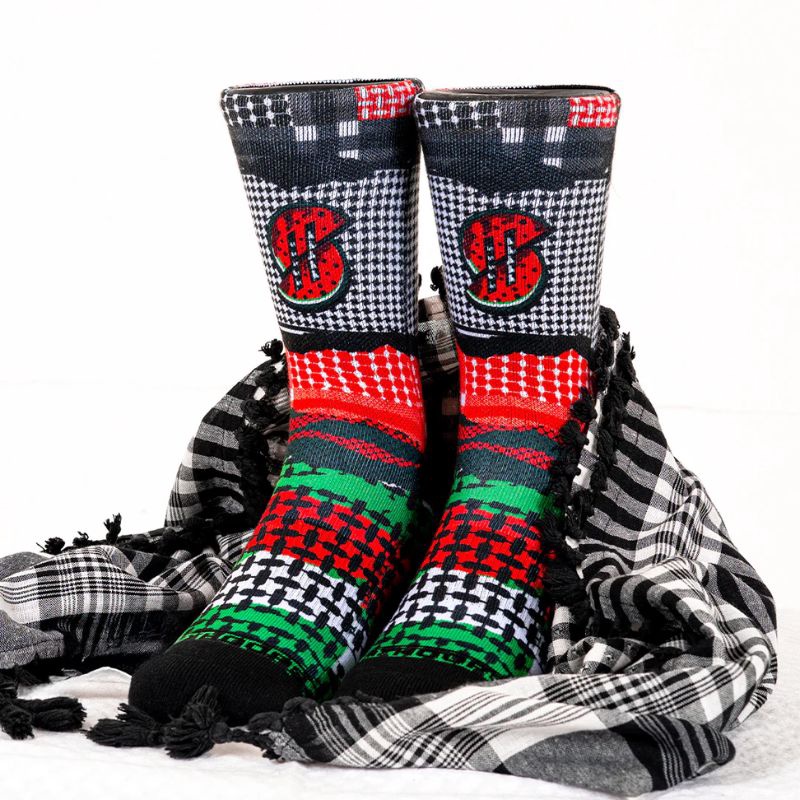 KAOS KAKI BASKET STAY HOOPS Keffiyeh Donation to Palestine