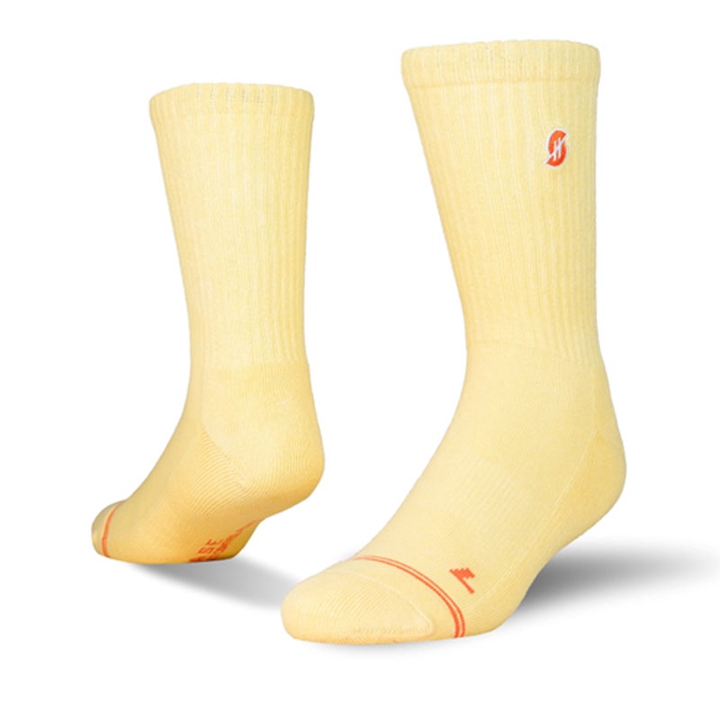 KAOS KAKI BASKET STAY HOOPS Plain Yellow