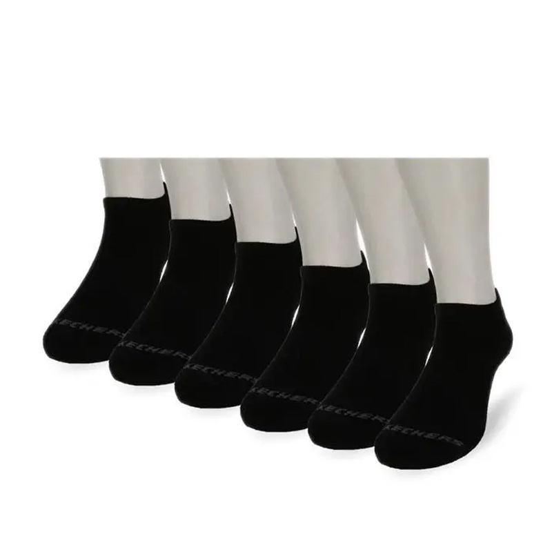 KAOS KAKI TRAINING SKECHERS 6 Packs Low Cut Adult Unisex Socks