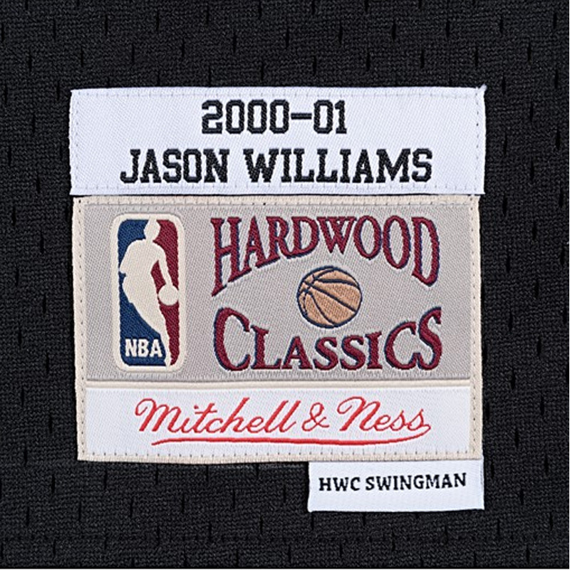 BAJU BASKET MITCHELL N NESS Jason Williams Sacramento Kings Road 2000-01 Swingman Jersey 