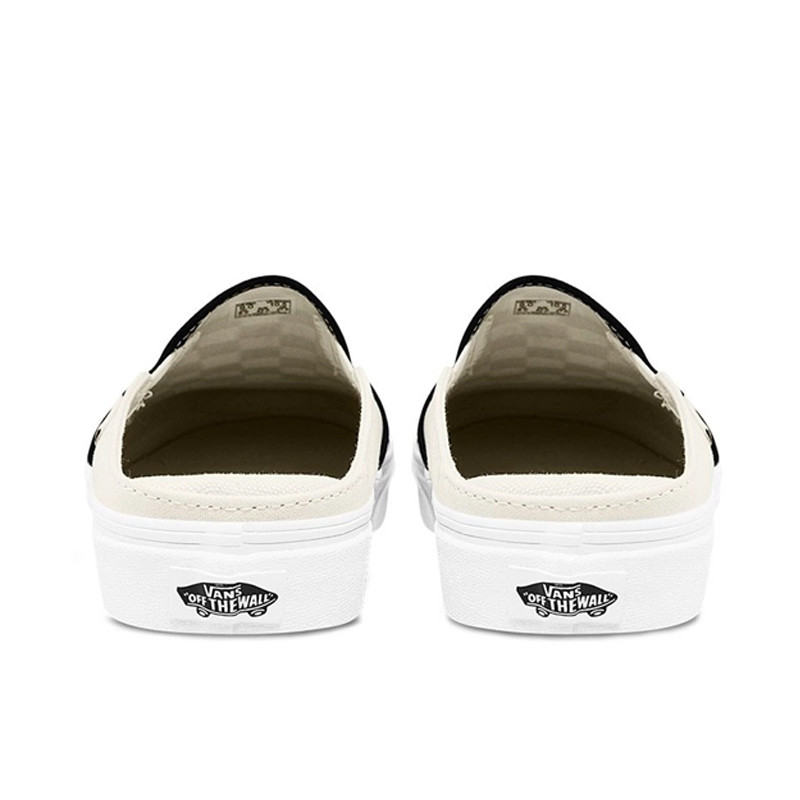 SEPATU SNEAKERS VANS SLIP-ON MULE CLASSIC CHECKERBOARD